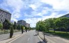 Carretera Sarriguren, en Pamplona