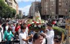 Fotos de la procesión en las fiestas de Burlada
