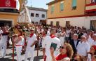 Procesión de Santa Ana en las fiestas de Buñuel 2024.