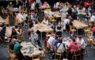 Cientos de personas se reúnen en el polideportivo de Huarte para jugar a juegos de rol