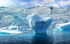 Los grandes icebergs suelen desplazarse con rapidez y absorbidos por la corriente circumpolar antártica