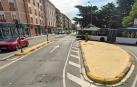 Zona de la avenida de Villava cuyo firme será asfaltado