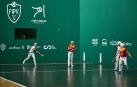 Acto inaugural del Mundial de Pelota Sub 22 en el frontón Labrit de Pamplona y primer partido de pala corta entre España y Francia