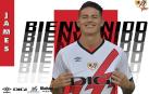 El Rayo Vallecano ha anunciado este lunes la incorporación de James Rodríguez