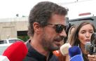 El padre de Daniel, Rodolfo Sancho, a su llegada al juicio