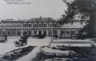 Fachada de la estación hacia 1920