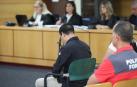 Imagen del juicio del hombre que asesinó a su socia y expareja en un bar de Pamplona en junio del año pasado