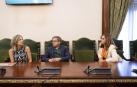 Asiento vacío de María Echávarri, en los dos plenos de ayer