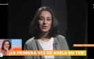 Adela González, viendo en el programa 'Mañaneros' sus inicios en la televisión navarra