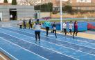 Imagen de las pistas de atletismo del Estadio Nelson Mandela de Tudela