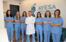 Equipo de Clínica Podológica Ayesa, con Javier Ayesa al frente