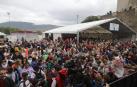 Regalos, alegría y bailes en el arranque de San Fermín Txikito 2024 tras el cohete lanzado este viernes 20 de septiembre