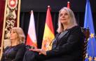 La directora ejecutiva de UNRWA España, Raquel Martí, durante el acto