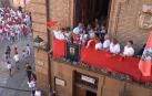 Cohete de las fiestas de Corella en honor a San Miguel