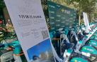 Bicicletas eléctricas en Pamplona en la presentación de la campaña