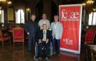 Julián Montoya, Francisco Javier Villanueva y José Antonio Morella, Medalla de Oro de la Federación de Coros de Navarra