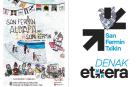 A la izda., portada de la publicación. A la dcha., publicidad con el texto "todos a casa"