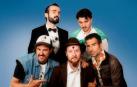 Arriba, desde la izquierda, Long L. (Javi Aramendía) y Billy the Kid  (Iñigo Vidaurre). Abajo, desde la izquierda, Jo (Jose Monreal), El Loko (David Lotero) y Swiss Knife (Aritz Sardina)