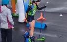 Irati Cuadrado durante la prueba del campeonato nacional de biatlón de verano
