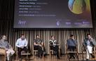 Participantes en la mesa redonda sobre la 'Innovación y la cerveza en la gastronomía', desarrollada en el Basque Culinary Center de San Sebastián
