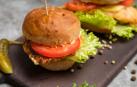 Imagen de archivo de una hamburguesa
