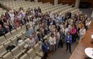 Enfermeras de la Universidad de Navarra durante uno de los actos conmemorativos del 70 aniversario de la facultad