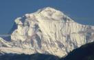 Una vista del Dhaulagiri nepalí