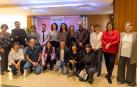 El equipo técnico del Consorcio de Desarrollo de la Zona Media posó en una fotografía de familia antes del inicio del acto