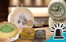 Imagen de los quesos afectados por el brote de salmonella