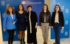 De izda. a dcha., Belén Galindo, Ainhoa Castellano, Vitori Hernández, Agurtzane Martínez y Cecillia Wolluschek.