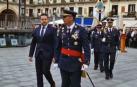 Este sábado, 26 de octubre, ha tenido lugar en Tudela el acto de jura de bandera para personal civil, organizado por el Ministerio de Defensa, el Ejército del Aire y del Espacio, la Comunidad de Bardenas Reales y el Ayuntamiento de Tudela.