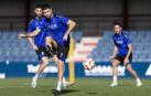 Imágenes del entrenamiento de Osasuna en Tajonar este martes 29 de octubre