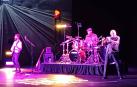 La banda de Jethro Tull, este jueves, durante los bises del concierto