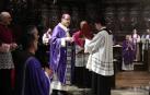 Fotos de la eucaristía por las víctimas de la DANA en la Catedral de Pamplona.