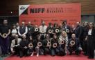 Palmarés de los premios NIFF, durante la entrega de los mismos.