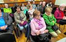 La junta directiva de la Asociación de Jubilados Ega estuvo presente en la sesión plenaria.