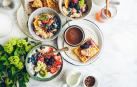 Un completo desayuno con lácteos, fibra y vitamina C