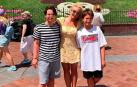 La cantante Britney Spears en una foto junto a sus hijos