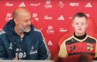 Nuno Espíritu Santo, en la rueda de prensa con los Warriors United