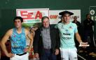 Miel Mindegia, junto con Iker Vicente en Doneztebe.