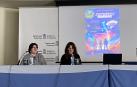 Irati Vidán, presidenta de Haziak, en las jornadas celebradas en la residencia Fuerte del Príncipe