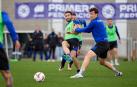 Fotos del entrenamiento de Osasuna en Tajonar de este jueves 21 de noviembre. /
