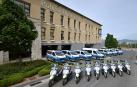 La flota de Policía Municipal de Pamplona se amplía con cinco vehículos eléctricos