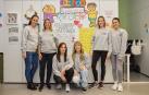 Foto de familia de la plantilla de la escuela infantil Baby School