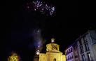 Vídeo de los fuegos artificiales en Pamplona por el 70 aniversario del monumento a la Inmaculada