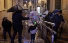 Día de lluvia en Pamplona