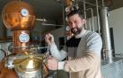 Javier Zubieta, en la Destilería Navarre Spirits