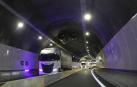 Detalle del ‘by pass’ habilitado en el interior del túnel de Oindolar