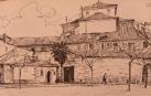 La antigua ermita de la Virgen de la O, según Fernández de Avilés