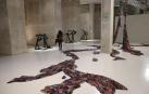 Fotos de la exposición en Baluarte de 8 proyectos del 'Programa de ayudas a las artes plásticas'./